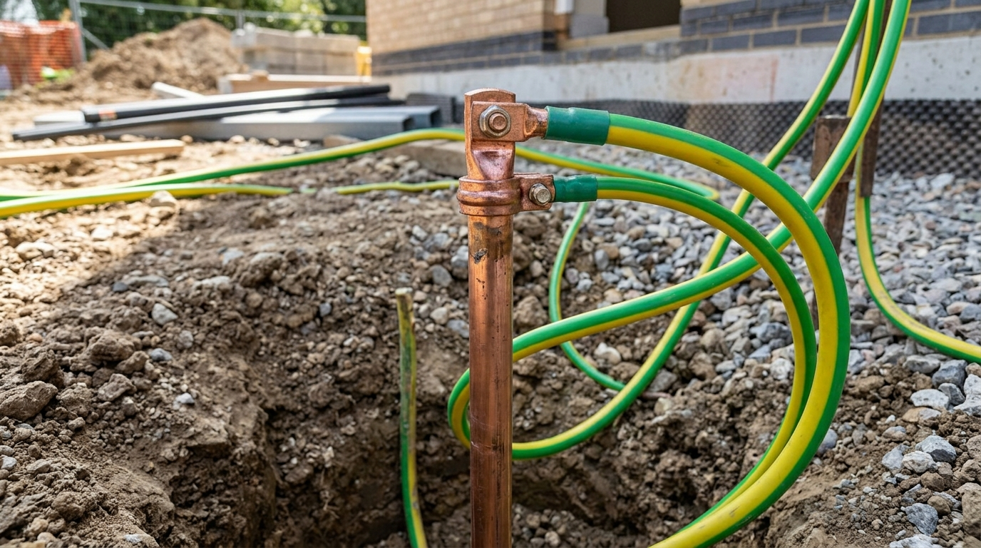 COPPER BONDED EARTHING ROD 